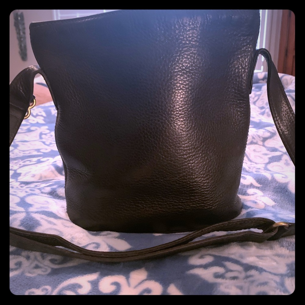 Coach black hobo